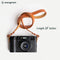 Evergreen Cases Minimalist Leather Camera Strap (Tan, 28")