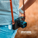 Evergreen Cases Minimalist Leather Camera Strap (Tan, 28")