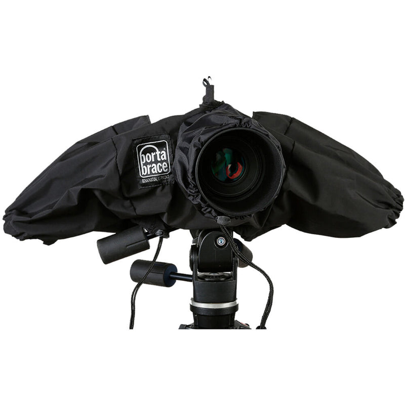 PortaBrace Rain Cover for Mirrorless Camera with 4" and 7" Lens Cups