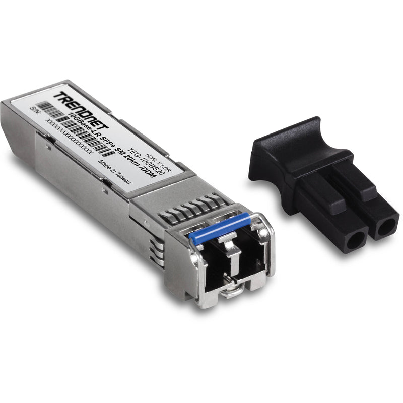 TRENDnet TEG-10GBS20 10G SFP+ Single-Mode LC Transceiver