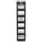 TRENDnet 12-Port Blank Angled Wall Mount Keystone Patch Panel