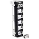TRENDnet 12-Port Blank Angled Wall Mount Keystone Patch Panel