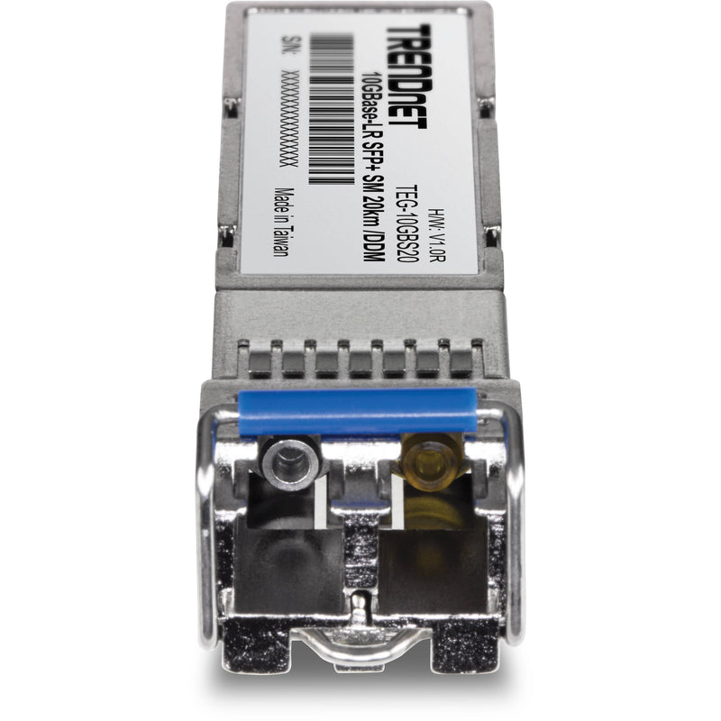 TRENDnet TEG-10GBS20 10G SFP+ Single-Mode LC Transceiver