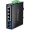 TRENDnet TI-G51SC 5-Port Gigabit Industrial DIN-Rail Switch with Multi-Mode SC Port