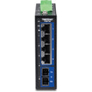 TRENDnet TI-G51SC 5-Port Gigabit Industrial DIN-Rail Switch with Multi-Mode SC Port