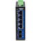 TRENDnet TI-G51SC 5-Port Gigabit Industrial DIN-Rail Switch with Multi-Mode SC Port