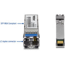 TRENDnet TI-MGBS20 Gigabit SFP Single-Mode LC Industrial Transceiver