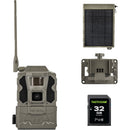 TACTACAM Reveal X Pro 3.0 Cellular Trail Camera with Solar Panel, Tree Mount & SD Card