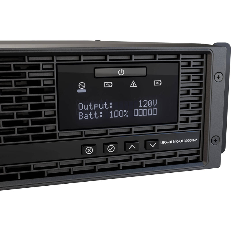 Middle Atlantic NEXSYS 3000VA 30-Amp Online UPS Backup Power System with Bank Control