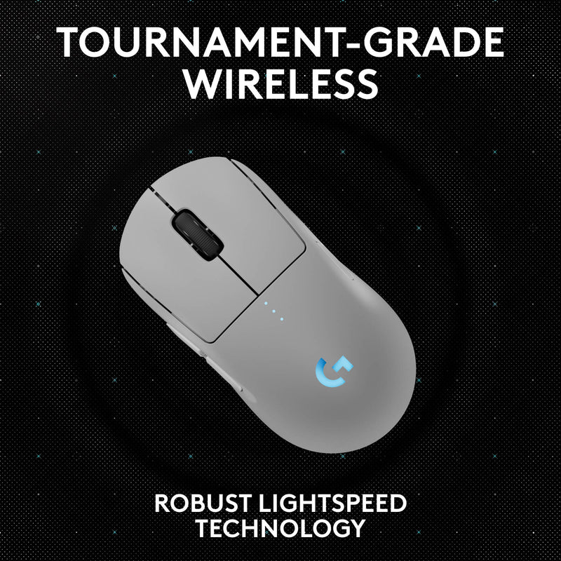 Logitech G PRO 2 LIGHTSPEED Wireless Mouse (White)