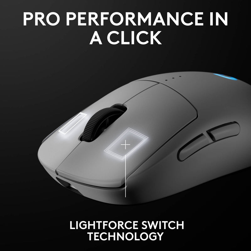 Logitech G PRO 2 LIGHTSPEED Wireless Mouse (White)