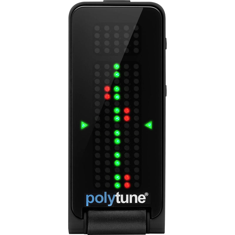 TC Electronic Polytune Clip Black Polyphonic Clip-On Tuner
