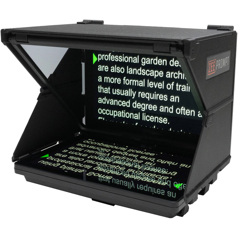 PrimeLight Design ZeePrompt ZP12 HDMI/VGA High-Brightness Teleprompter
