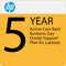 HP 5-Year Active Care Next Business Day On-Site Support Plan for Laptops