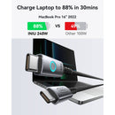 INIU Leopard 240W USB-C Cable (6.6', 2-Pack)
