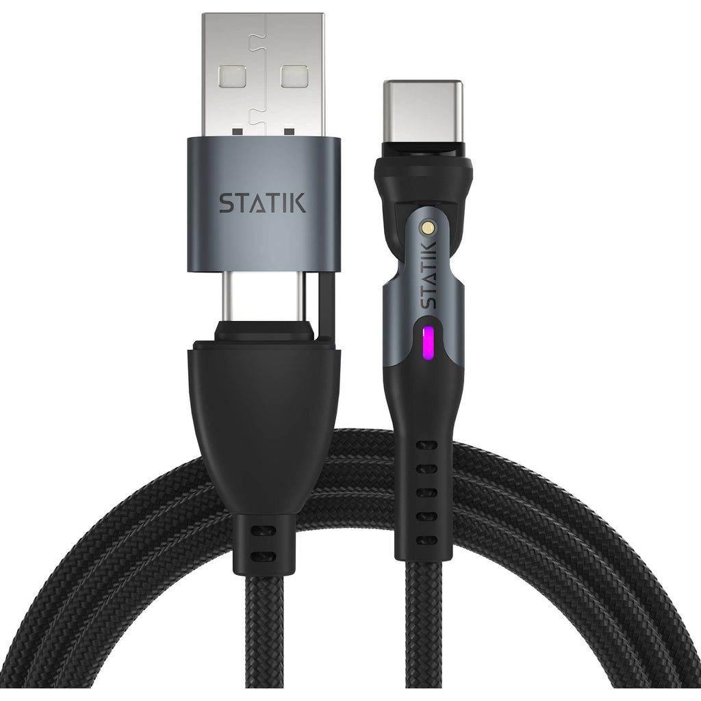 Static 360 Buy in India Statik 360 Pro 100W USB-C Magnetic Charging Cable (10 ...