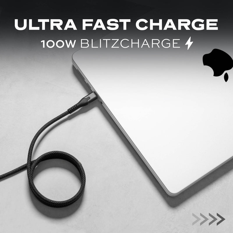 Statik MagStack Pro 100W USB-C to USB-C Charge Cable (3.3')