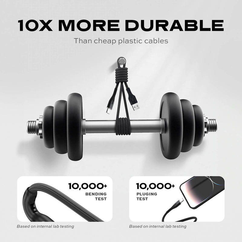 Statik MagStack USB-A to USB-C Charge Cable (3.3')