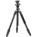 K&F Concept Aluminum Travel Tripod with Ball Head