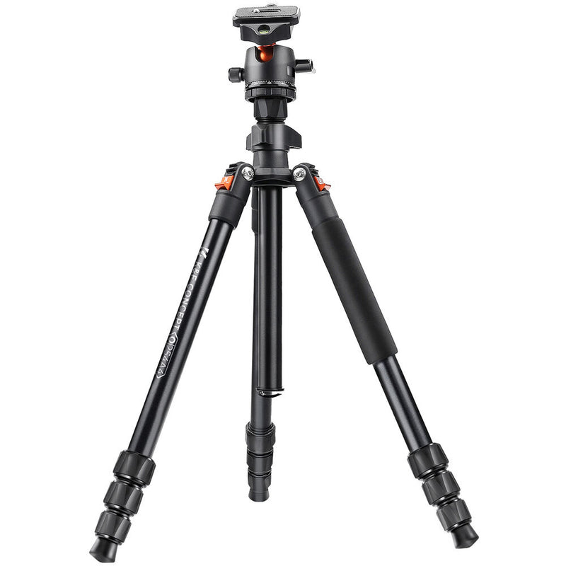K&F Concept Aluminum Travel Tripod with Ball Head