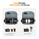 K&F Concept Camera Sling Bag (Black, 5L)