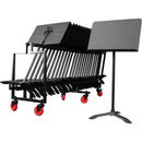Gator Carrier Cart for 25 Sheet Music Stands