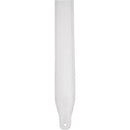 Levy's Amped Leather Series Guitar Strap (White)