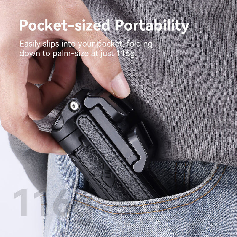 Ulanzi JJ02 Smartphone Tripod with Remote (Black)