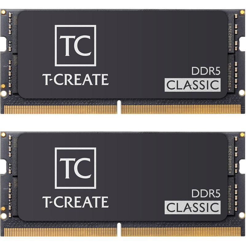 Team Group 32GB T-Create Classic DDR5 5600 MHz SO-DIMM Memory Module (White)