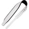 Levy's Amped Leather Series Guitar Strap (White/Black)