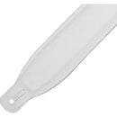 Levy's Amped Leather Series Guitar Strap (Black/White)