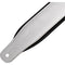 Levy's Amped Leather Series Guitar Strap (White/Black)