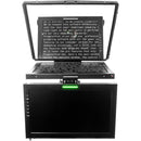 ikan 19" Widescreen Teleprompter with Talent Monitor, Tripod & Dolly Turnkey Kit