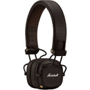 Marshall Major V On-Ear Wireless Bluetooth Headphones (Brown)