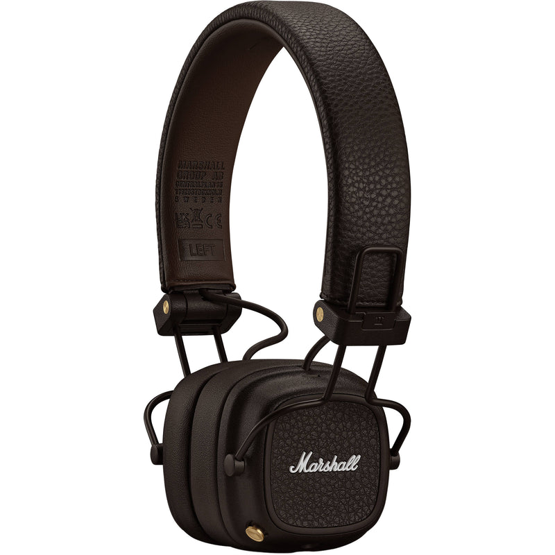 Marshall Major V On-Ear Wireless Bluetooth Headphones (Brown)