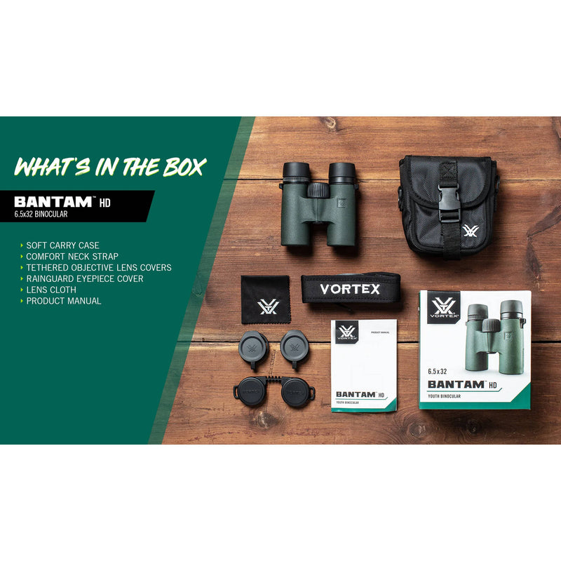 Vortex 6.5x32 Bantam HD Youth Binoculars