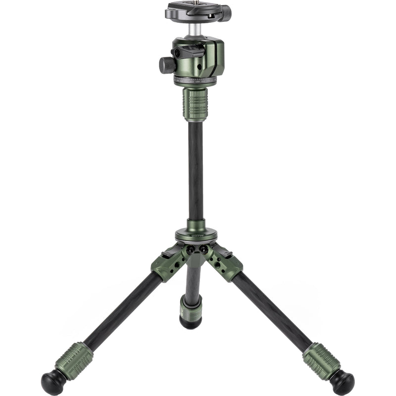 Tilta BT03E Carbon Fiber Tabletop Tripod with Ball Head and Extendable Center Column (Forest Green)