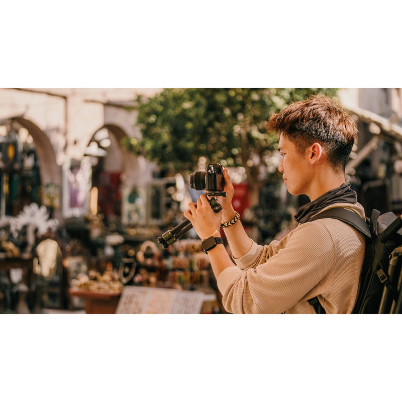 Tilta BT03E Carbon Fiber Tabletop Tripod with Ball Head and Extendable Center Column (Forest Green)