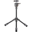 Tilta BT03E Carbon Fiber Tabletop Tripod with Ball Head and Extendable Center Column (Space Gray)