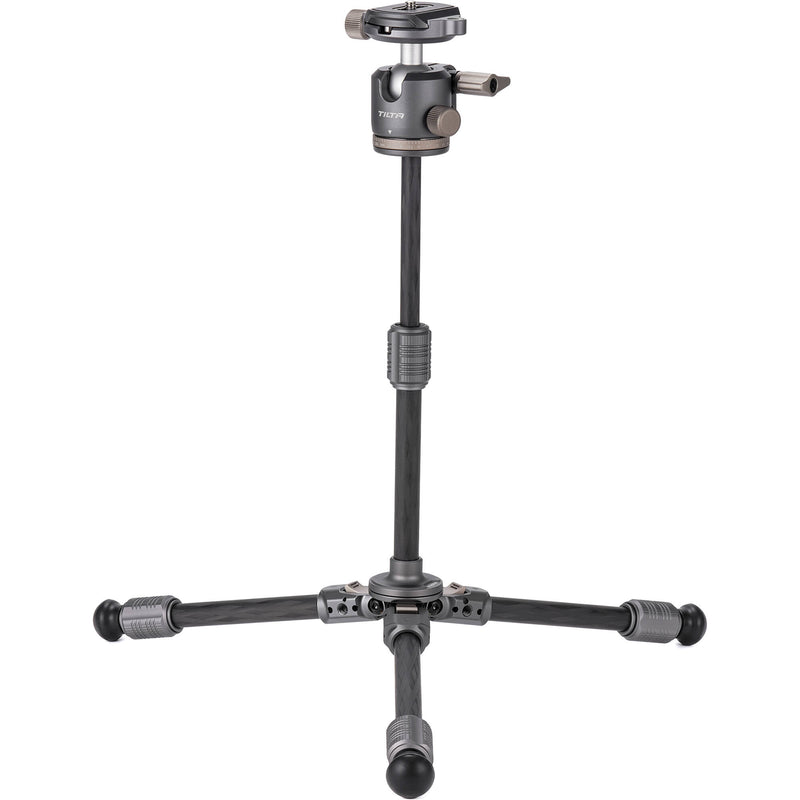 Tilta BT03E Carbon Fiber Tabletop Tripod with Ball Head and Extendable Center Column (Space Gray)