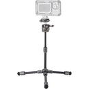 Tilta BT03E Carbon Fiber Tabletop Tripod with Ball Head and Extendable Center Column (Space Gray)