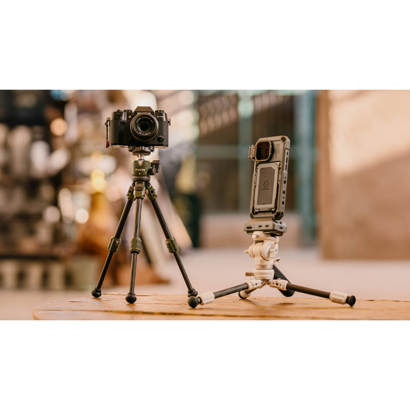 Tilta BT03E Carbon Fiber Tabletop Tripod with Ball Head and Extendable Center Column (Space Gray)