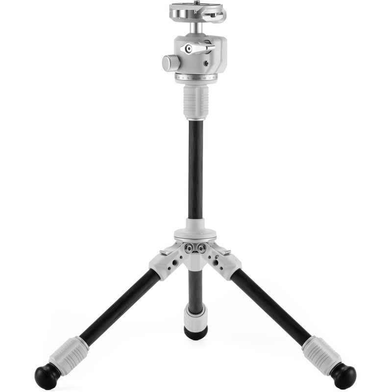 Tilta BT03E Carbon Fiber Tabletop Tripod with Ball Head and Extendable Center Column (Snow White)
