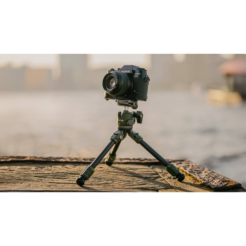 Tilta BT03E Carbon Fiber Tabletop Tripod with Ball Head and Extendable Center Column (Snow White)