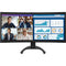 EIZO FlexScan EV3450XC 34.1" 1440p Curved Ultrawide Video Conferencing Monitor (Black)