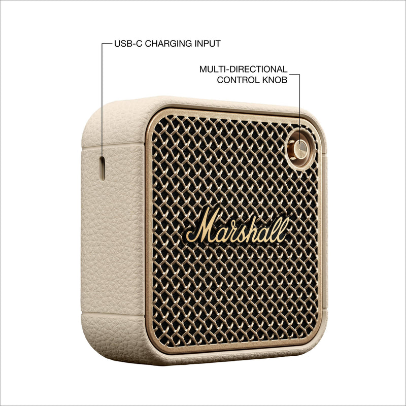 Marshall Willen II Portable Bluetooth Speaker (Cream)