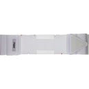 Viviana WAIST Strap EXTREME with Double Pouch for Shure ADX1M Transmitter (White)