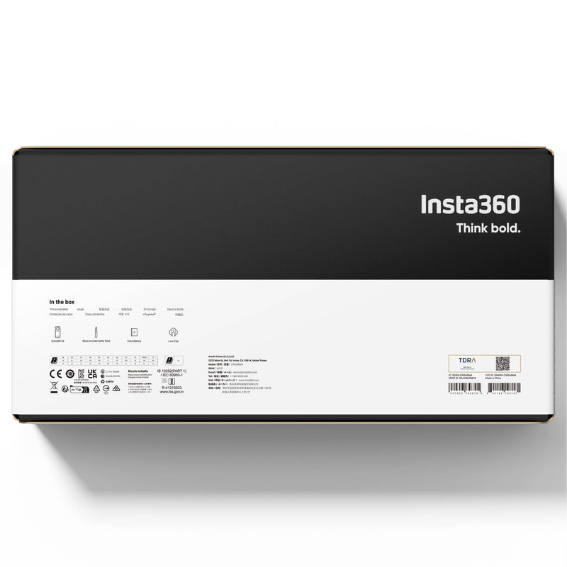 Insta360 X4 360&deg; 8K Camera Travel Kit