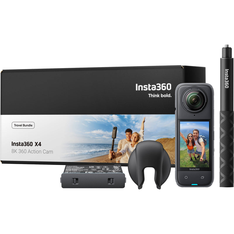 Insta360 X4 360&deg; 8K Camera Travel Kit