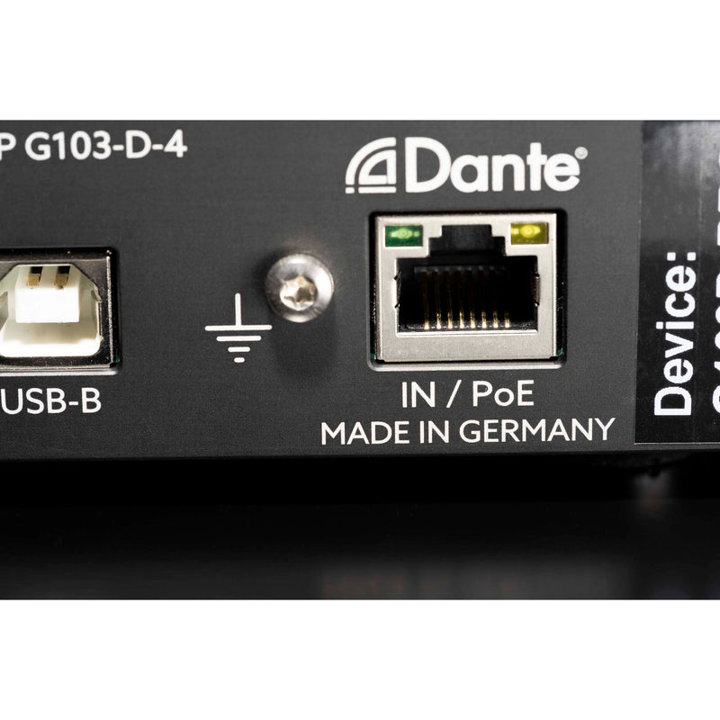 LAKE PEOPLE G103D4 Dante Headphone Amp